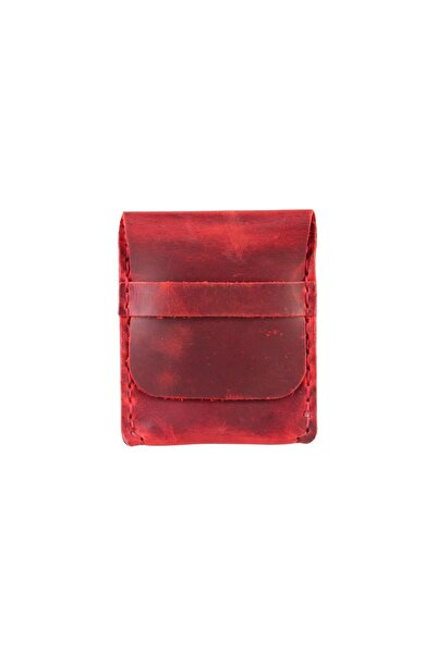 Dopar Crazy جلد حامل بطاقات – مصنوع من الجلد الطبيعي المدهون بالزيت جلد، ذو م...