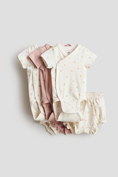 H&M 6 Parçalı Jarse Set