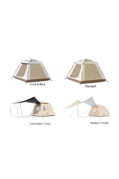Naturehike Ango Picnic Otomatik Kurulum 3 Kişilik Çadır