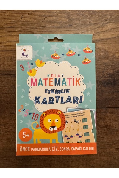 İndigo Kitap Kolay Matematik Etkinlik Kartları