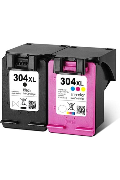 Propart Kit 2 Ink Cartridges 304xl Black, 300 Pages, Color 300 Pages