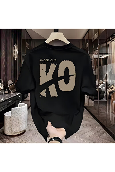 ZEMLİYA Ανδρικό Oversize T-Shirt με στάμπα εμπνευσμένη από τον Dark Knight – ...