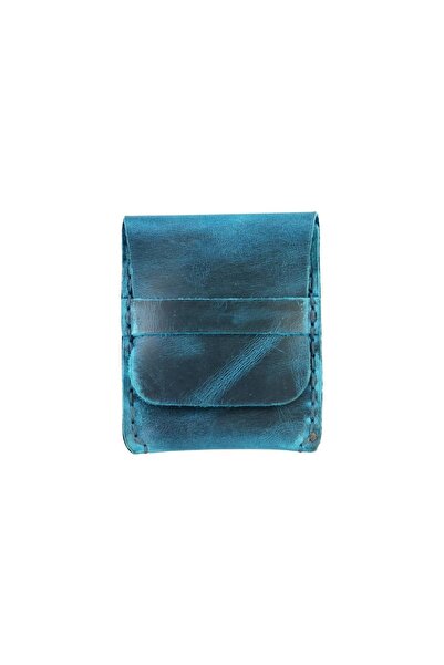 Dopar Crazy جلد حامل بطاقات – مصنوع من الجلد الطبيعي المدهون بالزيت جلد، ذو م...