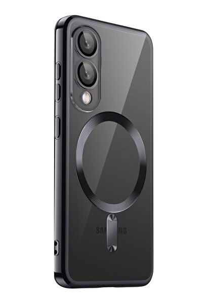 VERTEK Husa Luxury Magnetica, protectie camere, pentru Galaxy S25 Edge, Negru