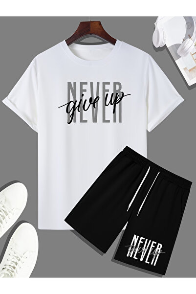 Flow touch Shorts t-shirt - shorts bottom top tracksuit set Printed Oversized...
