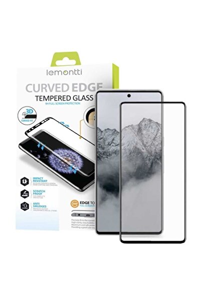 lemontti Folie de protectie din sticla Curbata 3D pentru Honor Magic6 Lite, N...