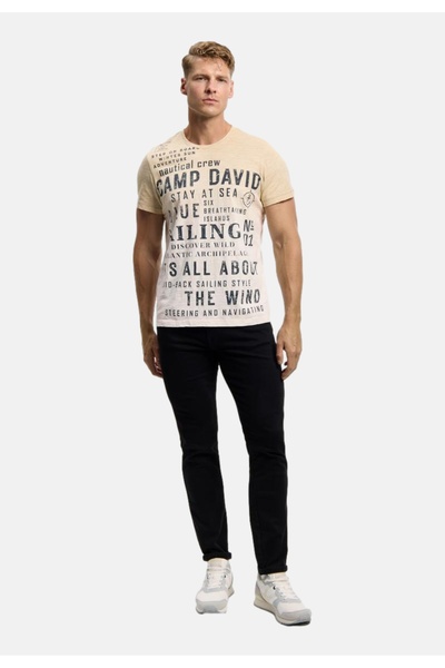 Camp David T-Shirt Cabo Verde Kurzarmshirt