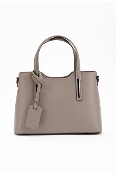 Dasha Women's bag made of taupe natural Leather