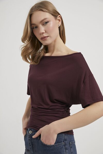 Arma Life ARMALIFE 1646 ŽENSKA BLUZA SA POLU-RAVNIKOM I LAJETNIM IZREZOM SA P...