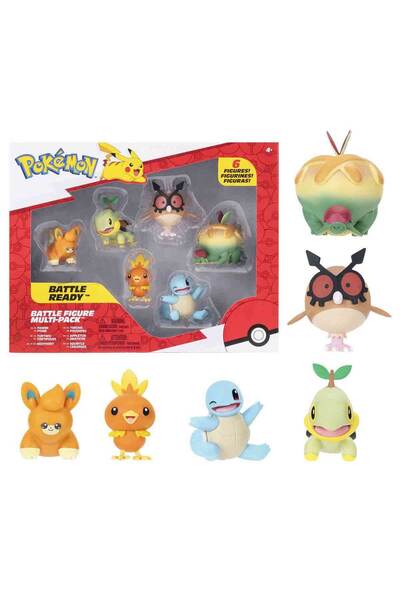 Sunman Pokemon Battle Multi Paket 6’lı Figür Seti