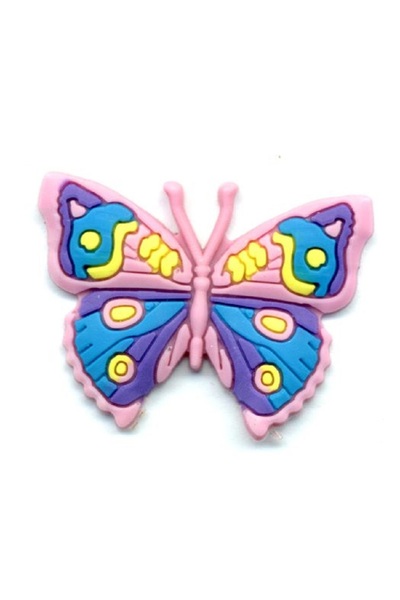 Jibbitz Accesoriu Crocs Jibbitz, fluture multicolor