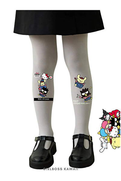 Girlboss Kawaii Pompompurin , Bad Maru , Melody , hello kitty beyaz külotlu ç...