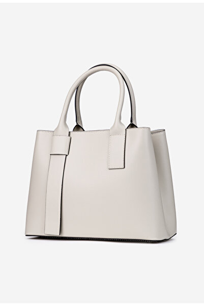 Dasha Women's gray bag made of genuine Leather