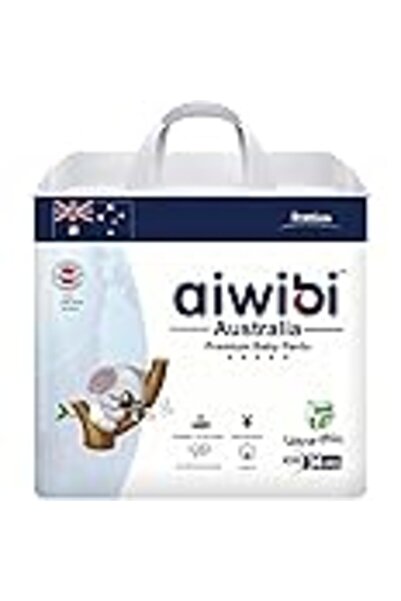 Aiwibi حفاضات أطفال فاخرة، مقاس 6 (كبير جدًا، 15-21 كجم) - حفاضات رويال كير، ...