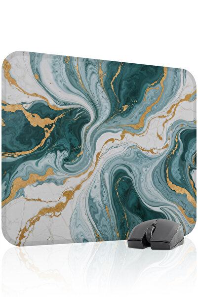 mousepad bastir Πολύχρωμο μαρμάρινο Αντιολισθητικό ραμμένο λαστιχένιο mousepa...