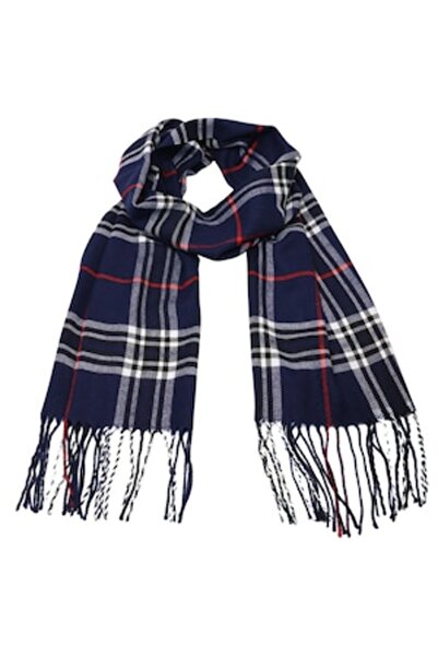 Joolar Eșarfă Glen Check pentru vreme rece cu franjuri