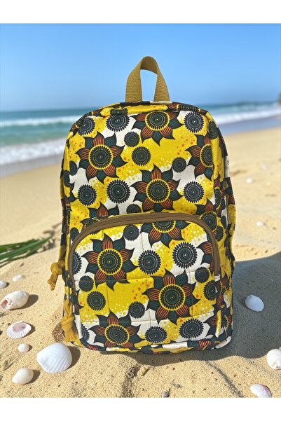 Old Cotton Quality Mini Vintage Casual Design Daily Backpack Travel Bag 19 cm...