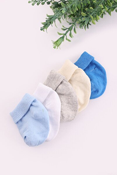 kidello Blue Organic Cotton girl boy unisex 5-piece boxed premium newborn bab...