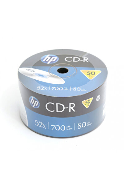 HP CD-R 700Mb, 80 min, 52X, set of 50 pcs-HPCD50S