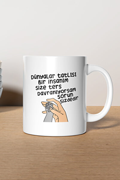 gavebutik "إذا كنت أشتكي من السلوك الخاص بك، فأنت المشكلة" مطبوع كوب هدية يمك...