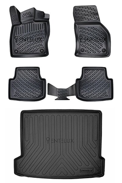 Rizline Seat Leon 2012-2020 Station Wagon Uyumlu 3D Bagaj Havuzu