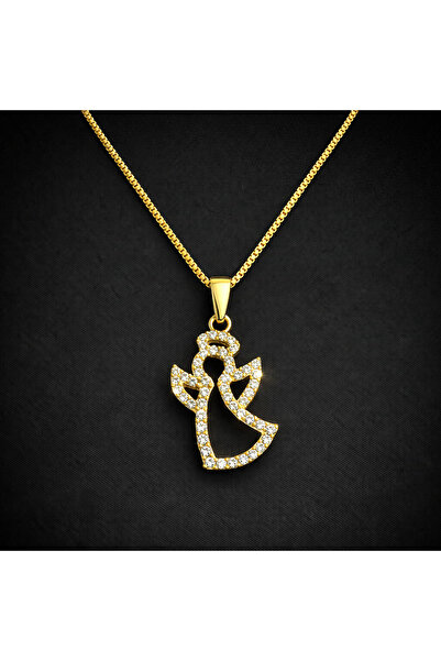 argint 925 Colier placat cu aur 14k