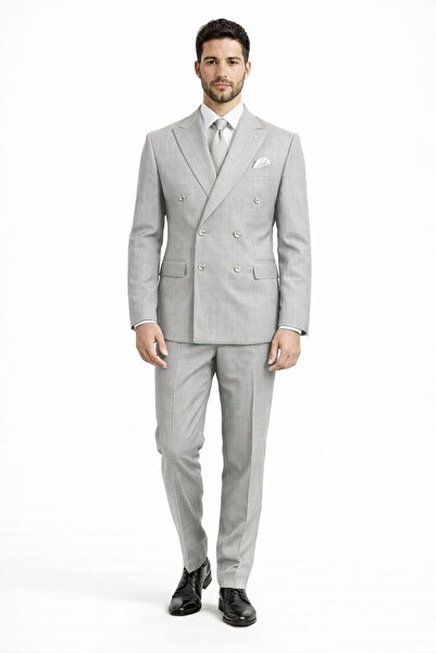 Twenhil Kruvaze Takım Elbise Dar kesim