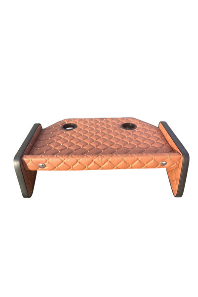 Cabina Premium Masa de bord Citroen Jumper 2003-2025, maro, gauri pentru pahare