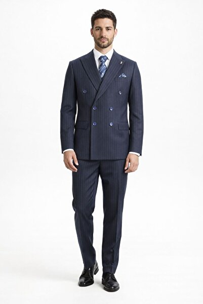 Twenhil Kruvaze Takım Elbise Dar kesim