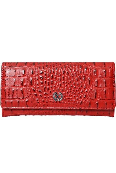 KARYA Large Wallet for Women, Foldable, Made of Leather