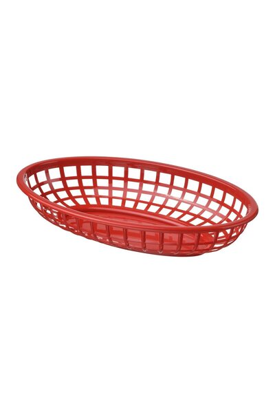 IKEA Grılltıder Service Basket Bright Red