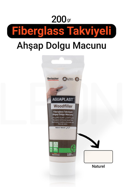 Aguaplast Ahşap Parke Tamir Macunu NATUREL Mobilya Masa Dolgu Çatlak Çizik Gi...