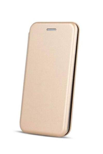 OEM Eco- Leather Book Case, Magnetic Closure, for OPPO A78 5G, Gold