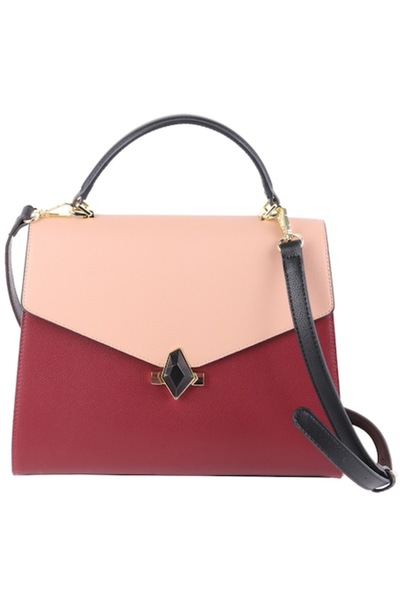 Paula Rossi - Shoulder Bag for Women, Leather, 3 Color Combination
