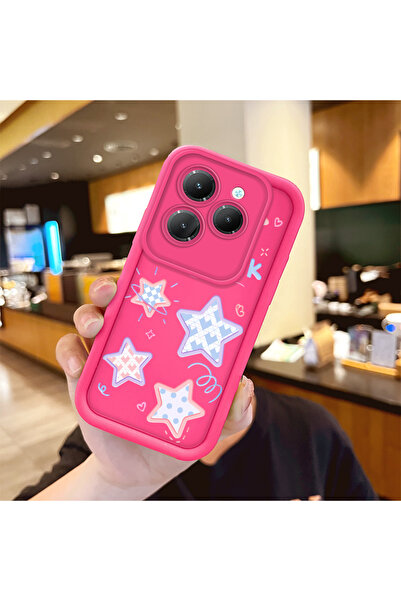 Hontinga حافظة هاتف إنفينيكس هوت 40 برو متوافقة مع السيليكون المقاوم للصدمات،...