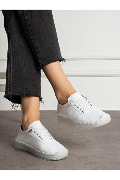 SHOUGO piele naturală elastic Structura Pantofi casual de zi cu zi pentru fem...