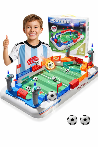 OEM Masă de Fotbal, Mini Foosball de Masă cu Mingi Incluse, Teren cu Steguleț...