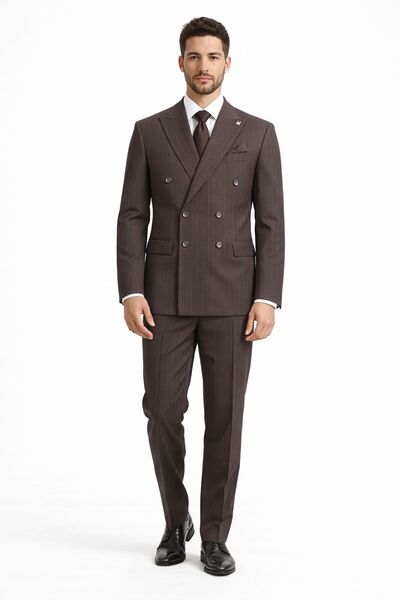 Twenhil Kruvaze Takım Elbise Dar kesim