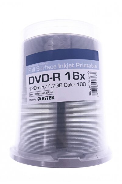 Traxdata DVD-R, 4.7Gb, 16X , Printabile Glossy, , set 100 buc-TRDG
