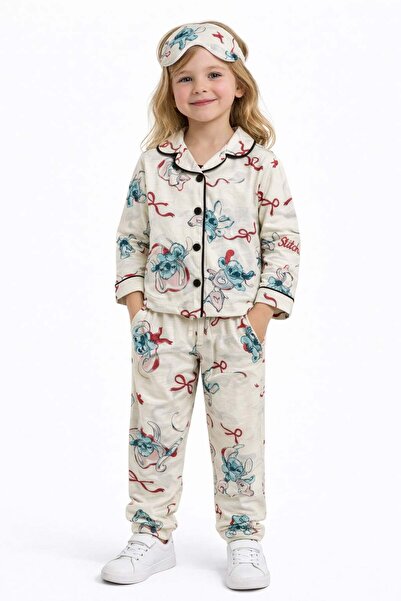ModaPlaza Devojčin set pidžama Stich Štampano