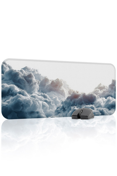 mousepad bastir Mousepad pentru jocuri Bulutlar antialunecare din cauciuc cus...