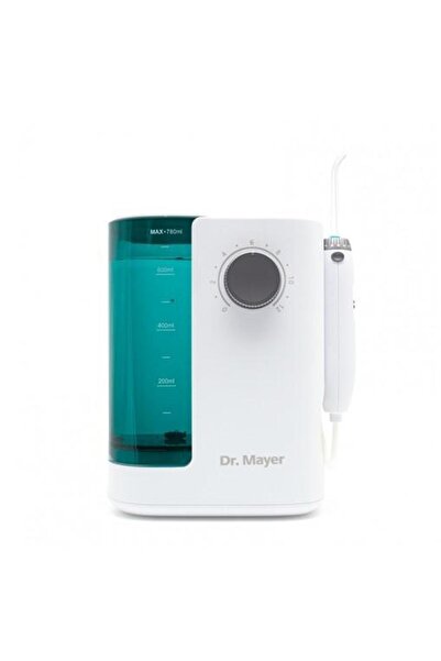 Dr. Mayer WT7000 oral irrigator, 12 speeds, 7 heads included (White/Green)
