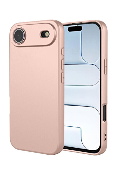 VERTEK Soft TPU Silicone Case, Microfiber Interior for iPhone 17 Air, Cream