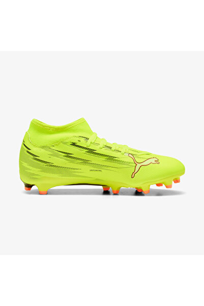 Puma Ultra 6 Play+ Fg/Ag Erkek Sarı Çim Saha Kramponu