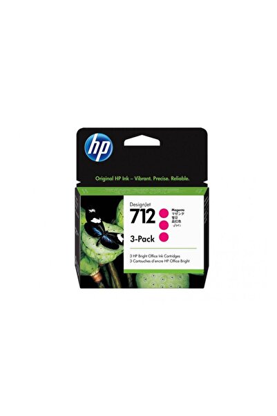 HP Set 3 Cartuse pentru imprimanta HP3ED78A, 29 ml, Magenta