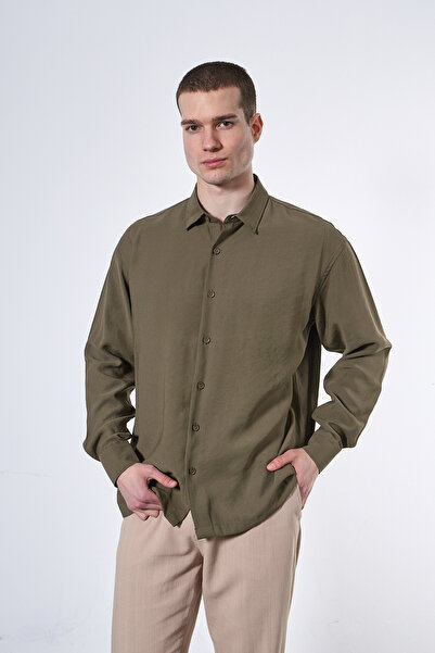 Mesfeno Oversized Modal Fabric Premium Men's Shirt