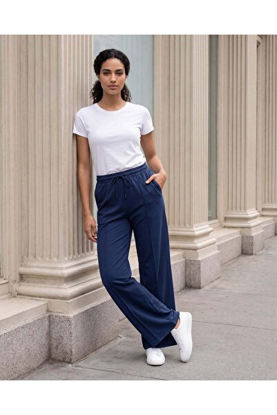 REDTAG بنطلون رياضي نسائي باللون الكحلي