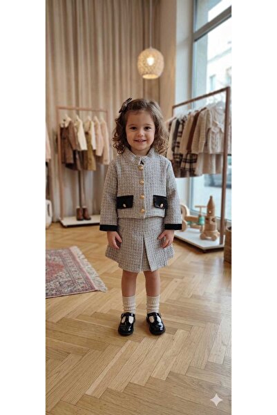 CarnavalKids DERİ DETAYLI TUVİT ETEK TAKIM