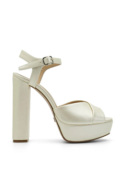 Jabotter Carla Deri 14 Cm Platform Topuklu Ayakkabı