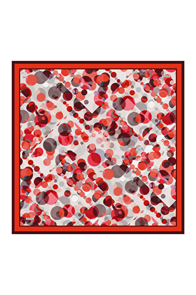 Arancia Crveni šal Pure Touch 90x90